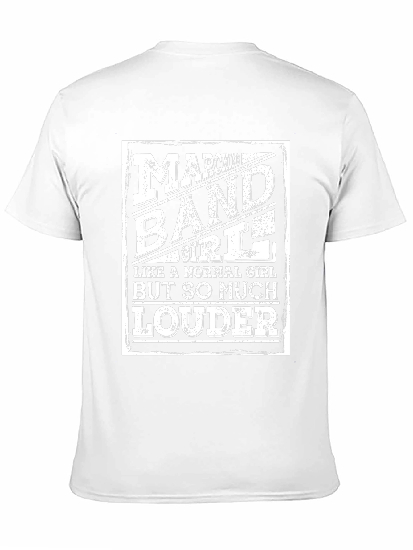 Marching Band Girl T-Shirt - Loud & Proud!