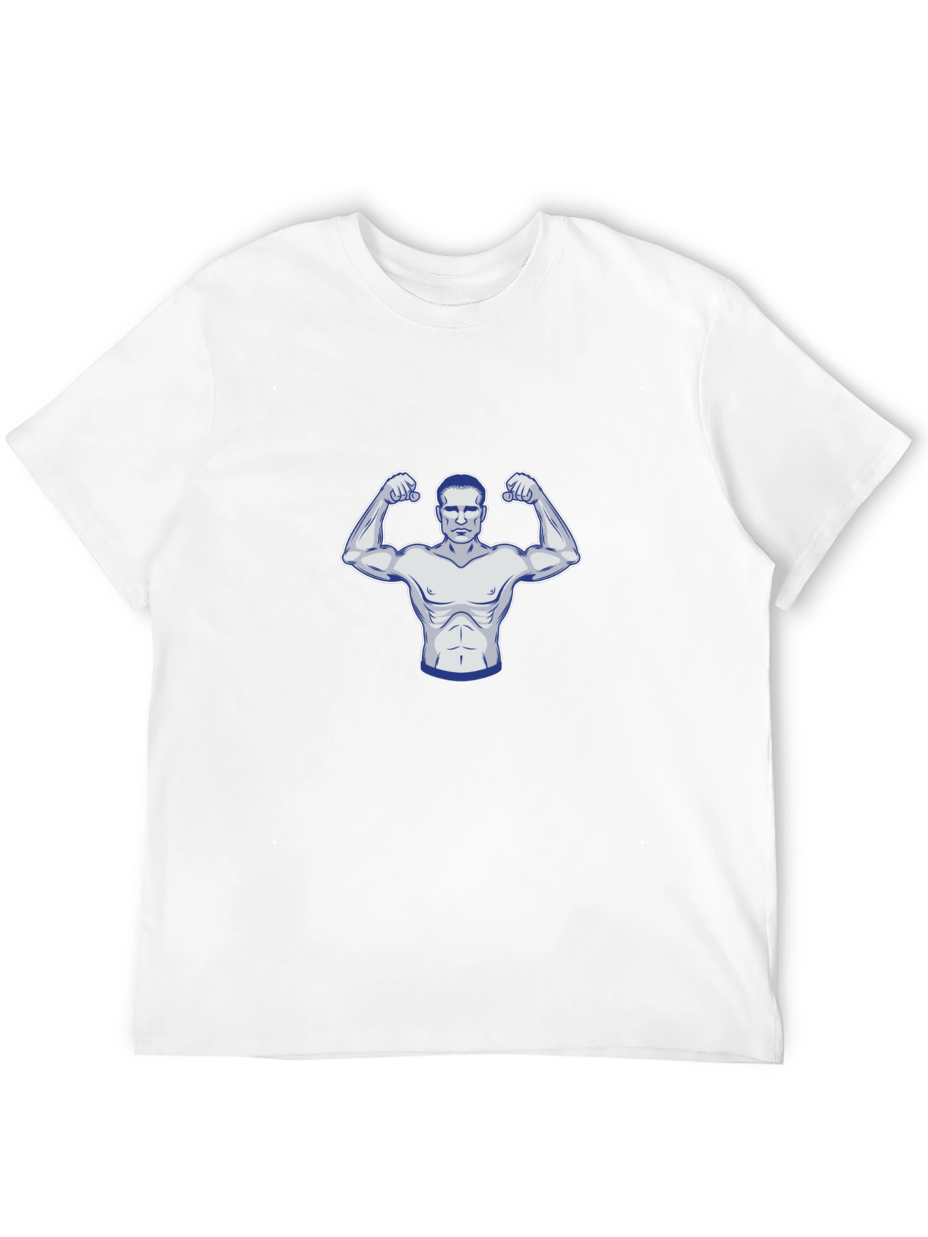 Muscle Man Graphic Tee - Black