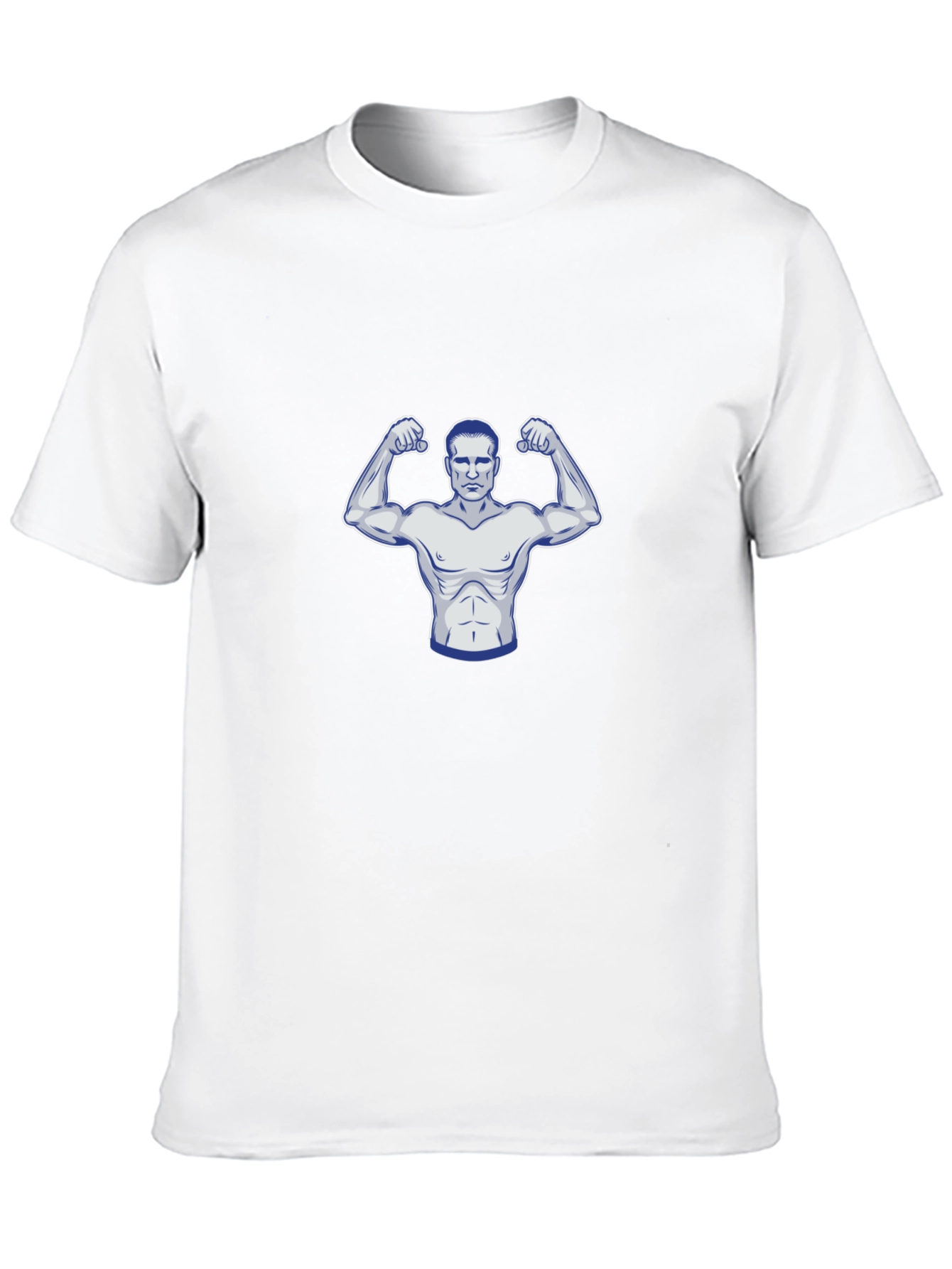 Muscle Man Graphic Tee - Black