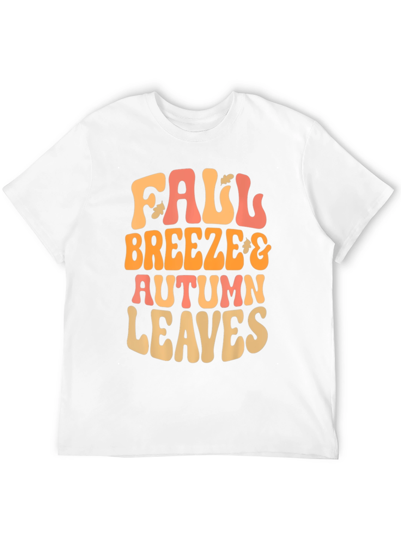 Fall Breeze Autumn Leaves Graphic Tee