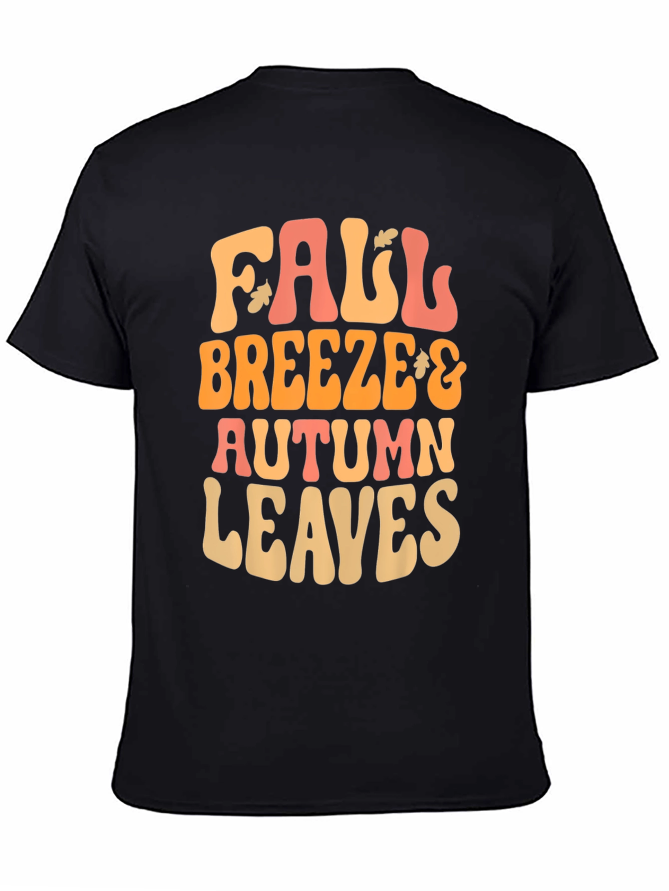 Fall Breeze Autumn Leaves Graphic Tee