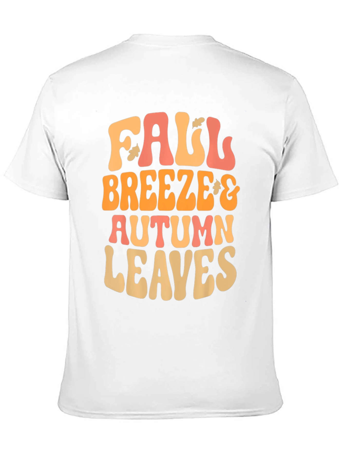 Fall Breeze Autumn Leaves Graphic Tee