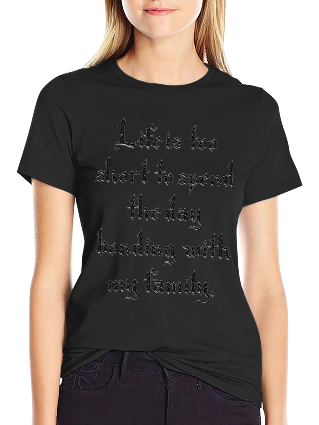 Humorous Dark Humor Family T-Shirt