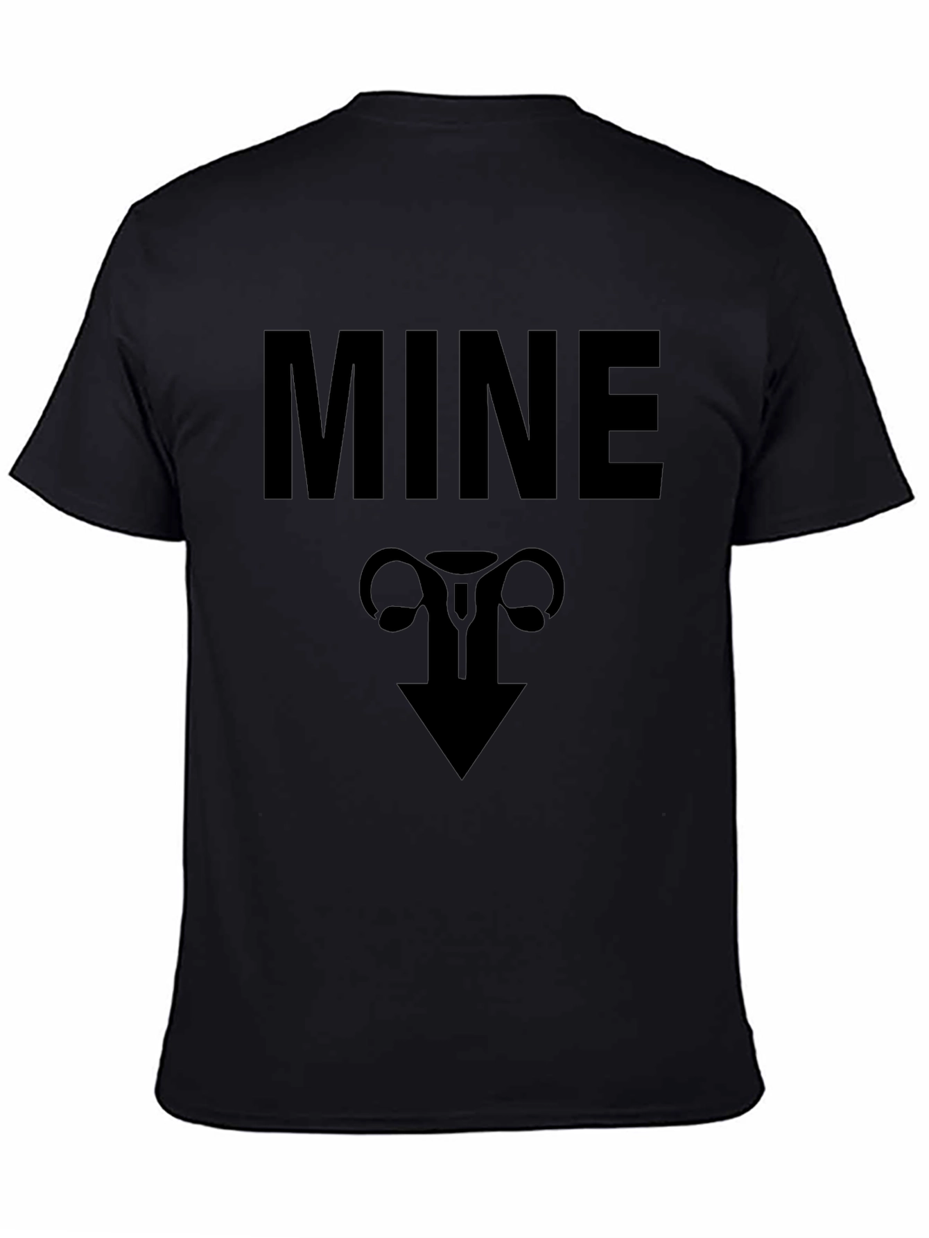 MINE Uterus Graphic T-Shirt