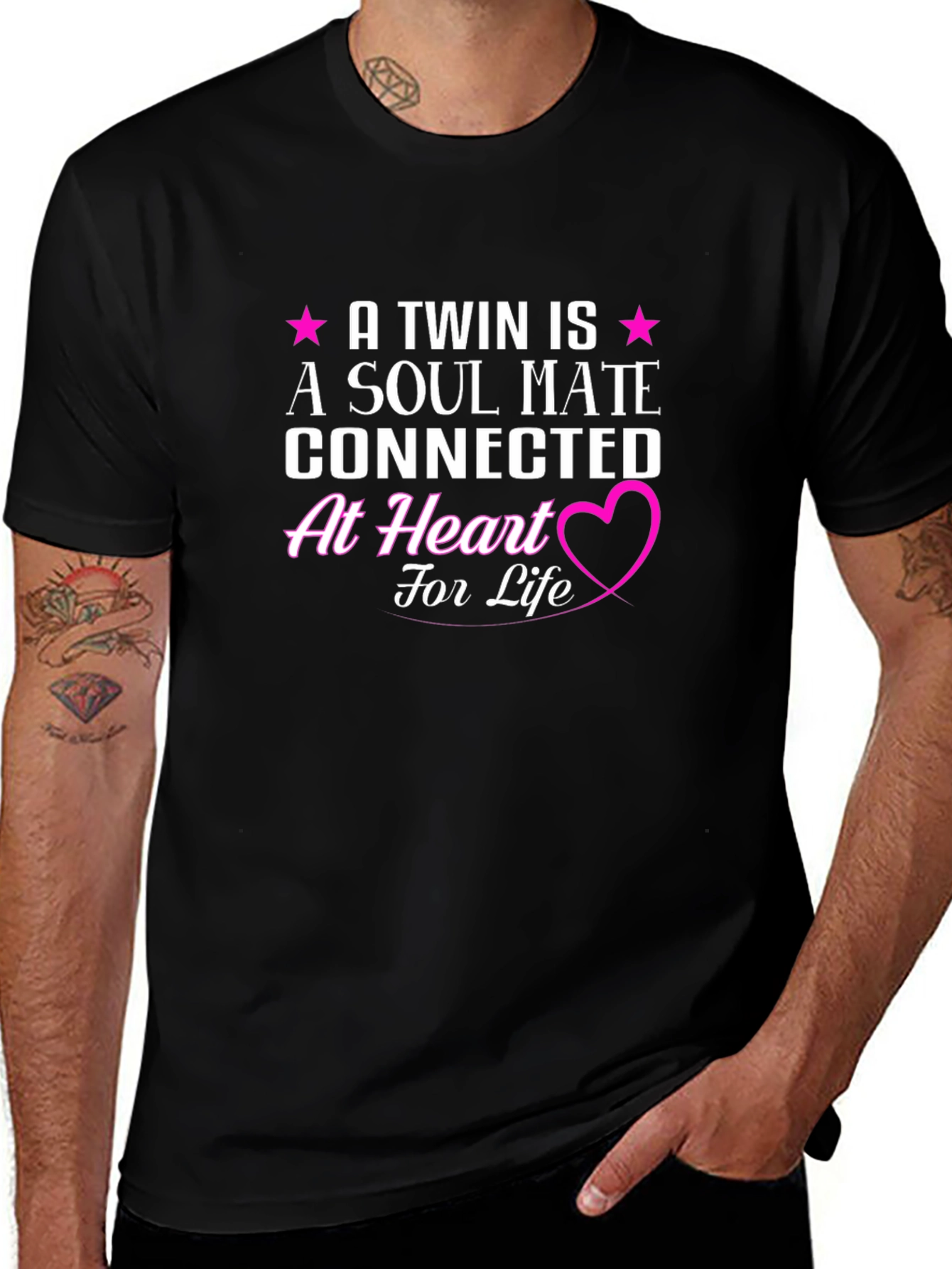 Twin Soul Mate Heart T-Shirt