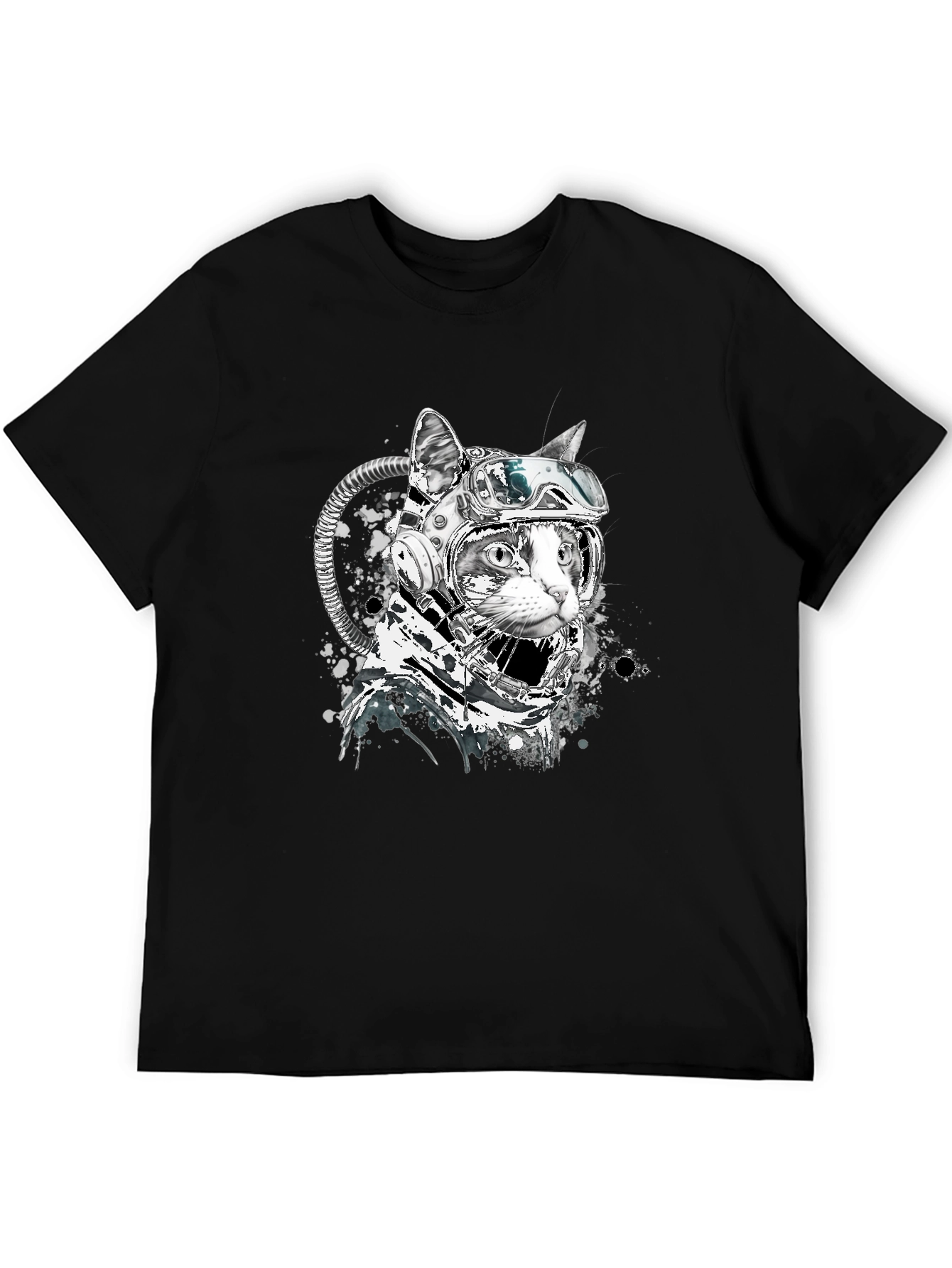 Space Cat T-Shirt - Unique Graphic Tee