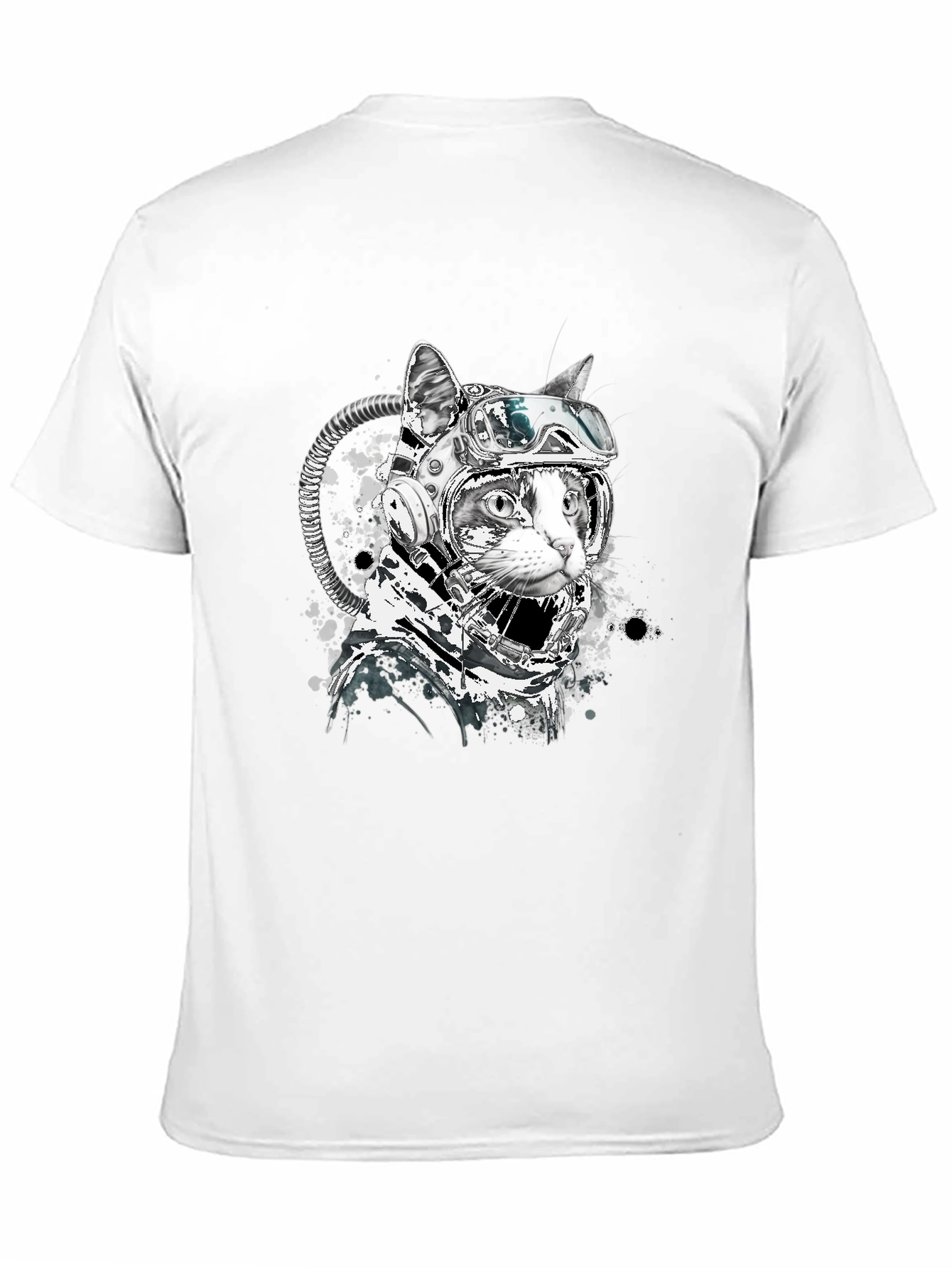 Space Cat T-Shirt - Unique Graphic Tee