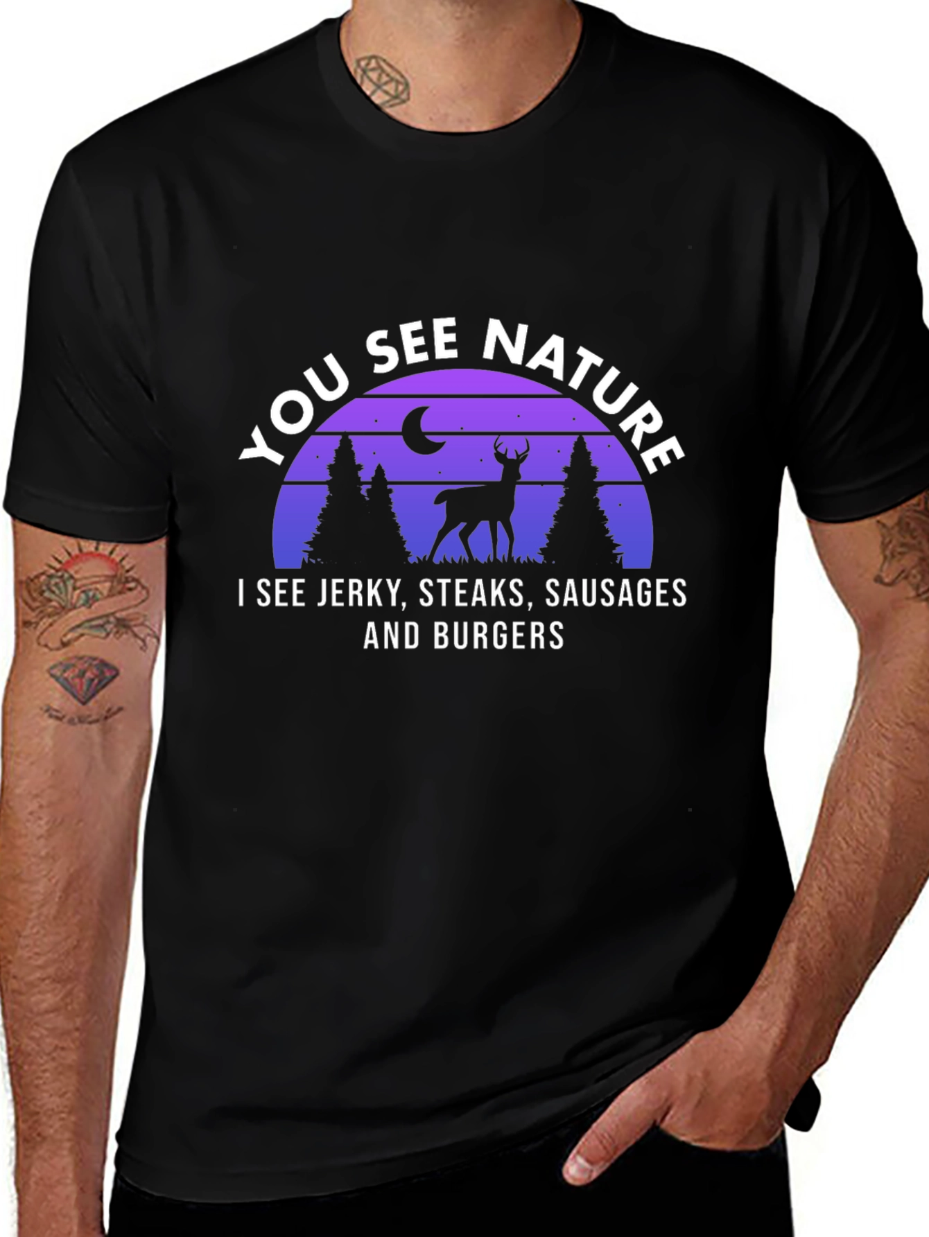 You See Nature Deer Hunting T-Shirt