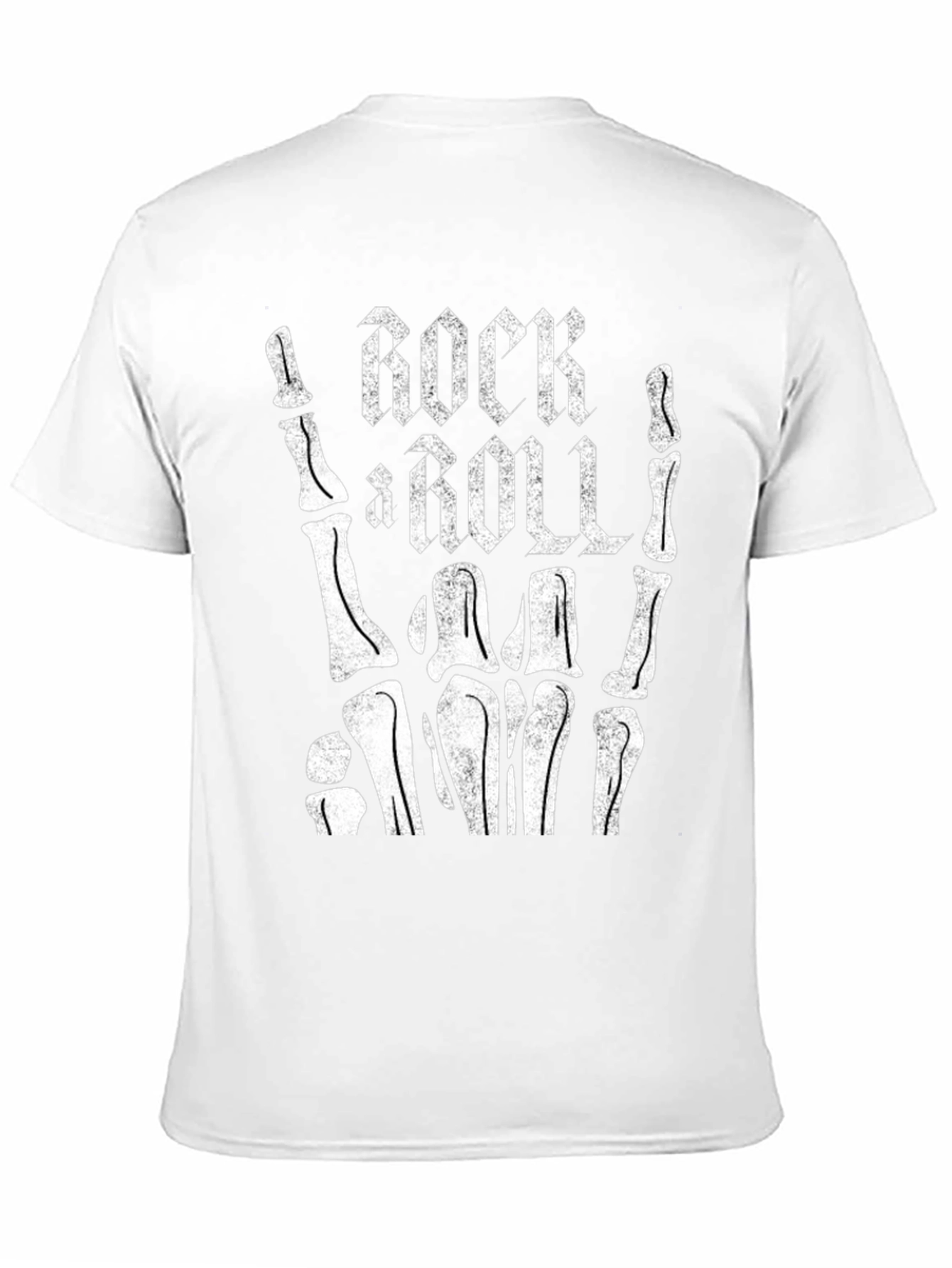 Rock and Roll Skeleton Hand T-Shirt