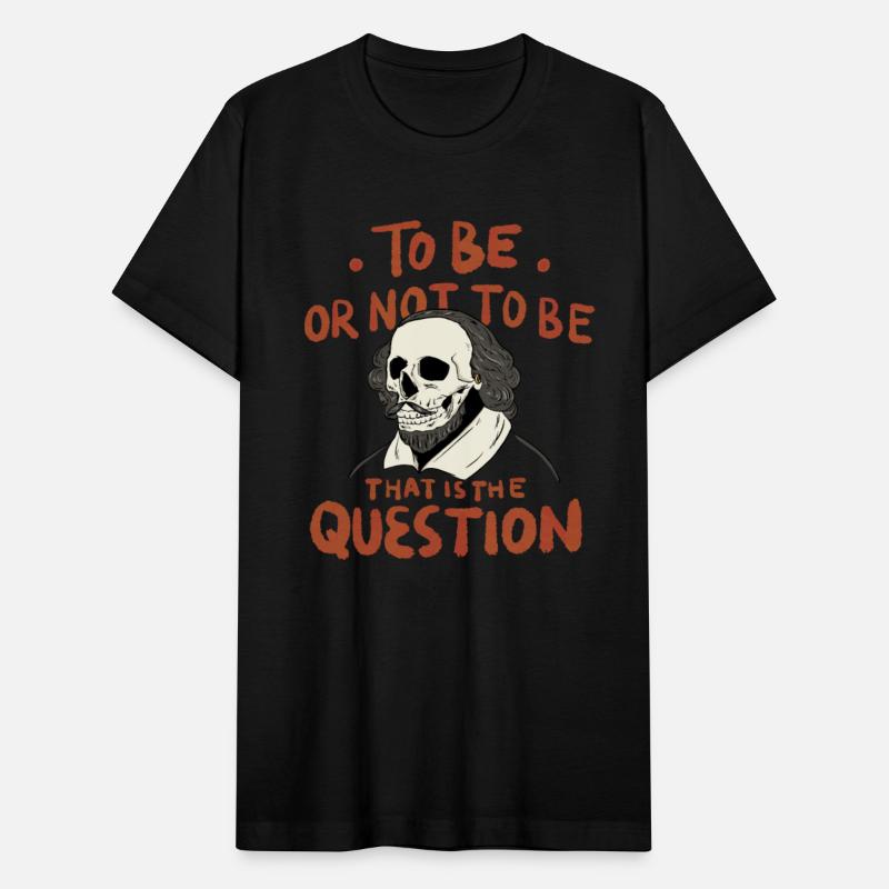 Hamlet Quote "To be or not to be" Design