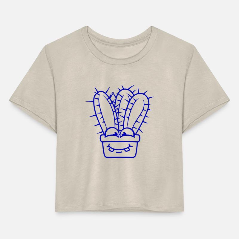 Happy Face Cactus Prickly Spines Cool Desert Cacti