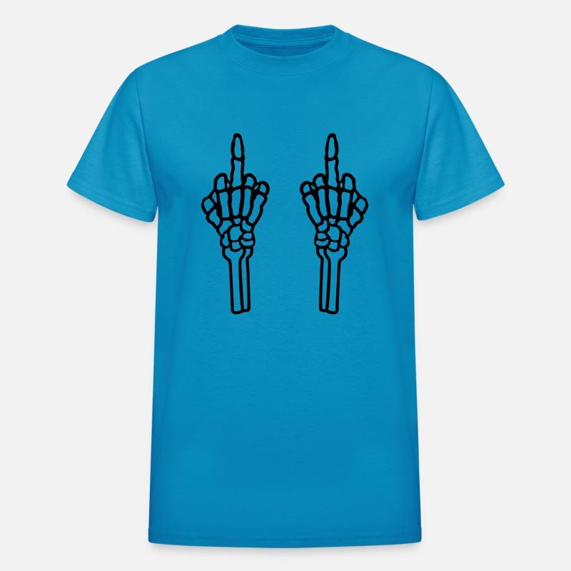 harassment fuck you skeleton