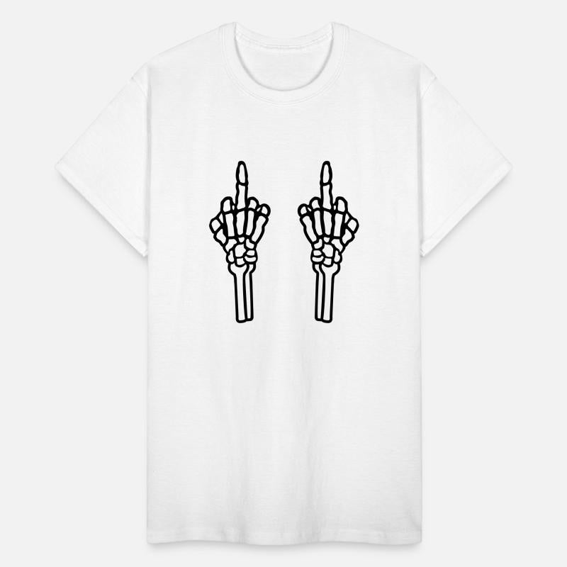 harassment fuck you skeleton