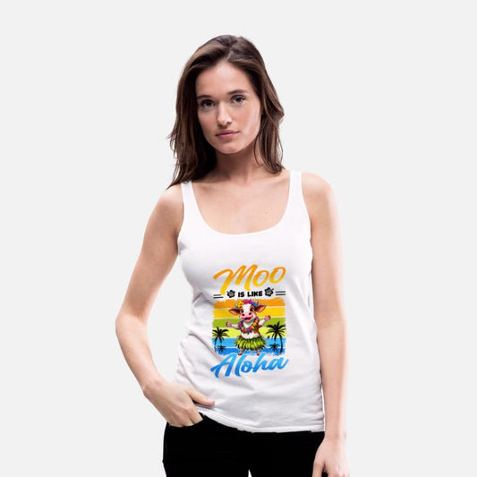 Hawaii Animal Haku Lei Grass Skirt Hula Dance Cow