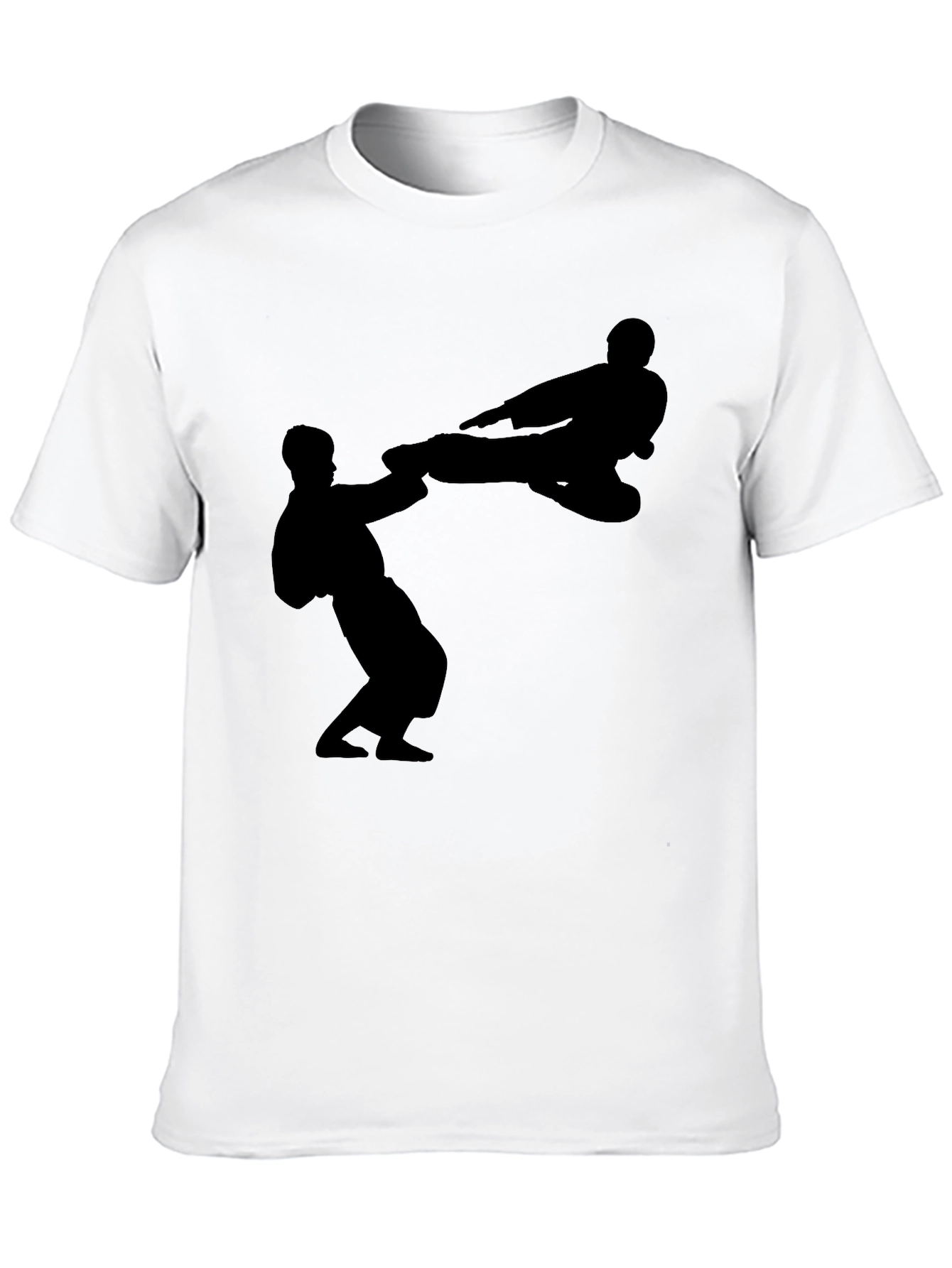 Martial Arts Graphic Black T-Shirt