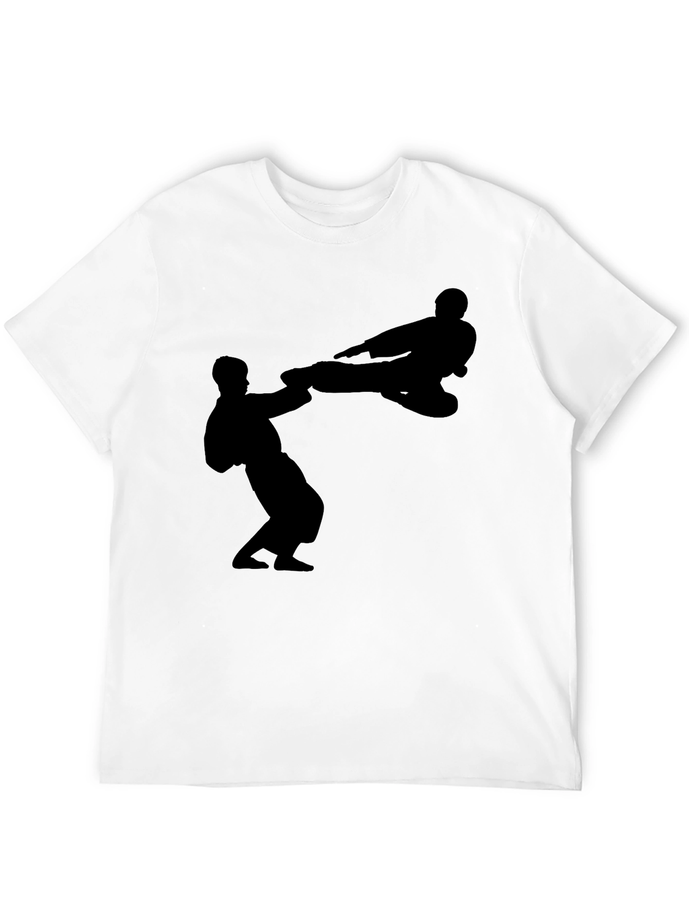 Martial Arts Graphic Black T-Shirt