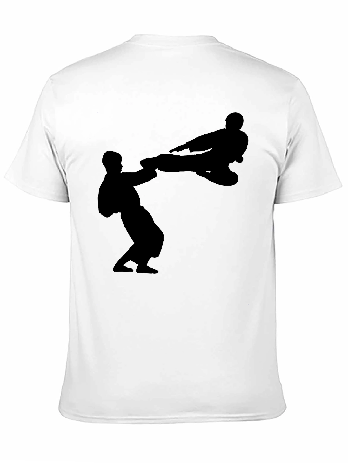 Martial Arts Graphic Black T-Shirt