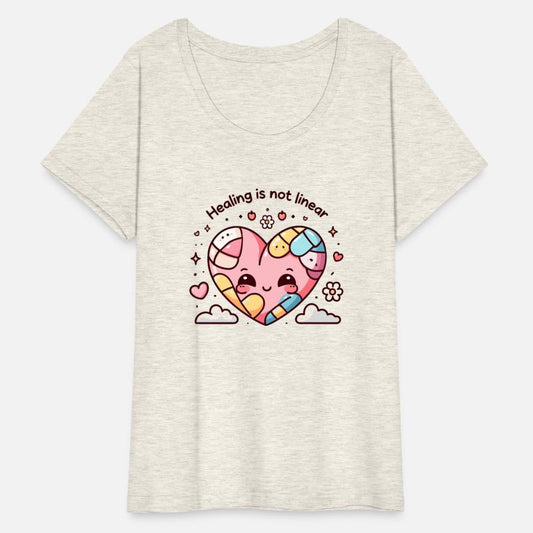 Healing Is Not Linear – Mental Health Tee