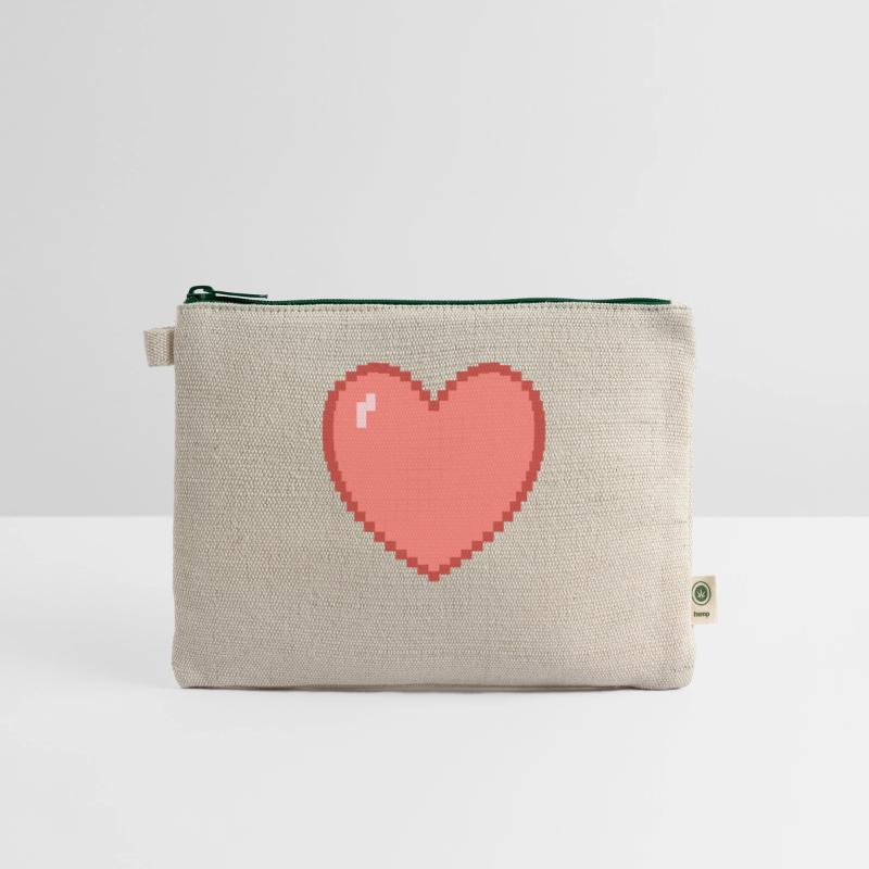 Heart heart pixel gamer gift