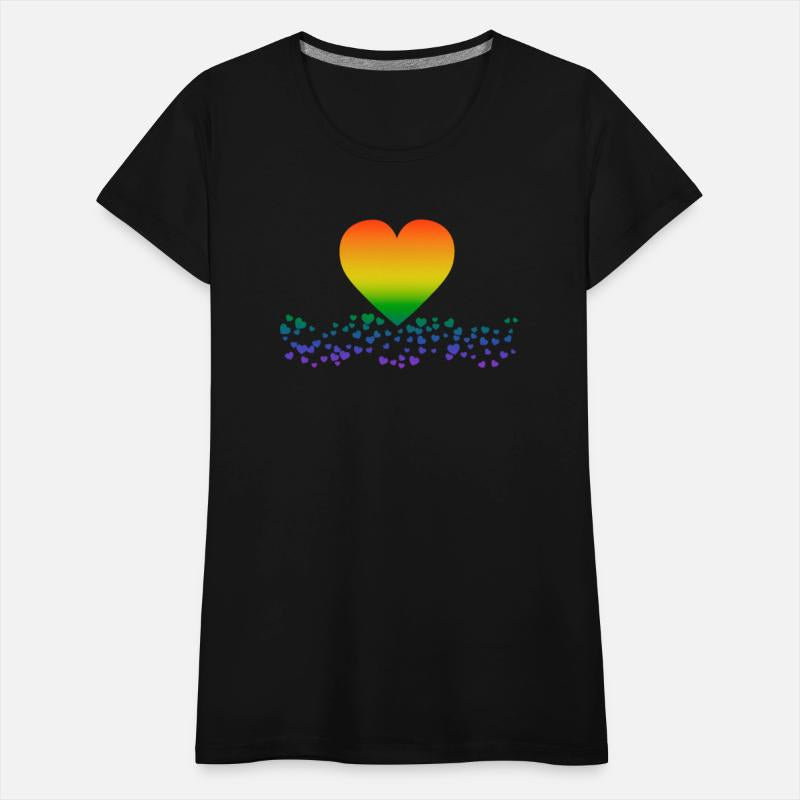 Heart LGBTQ+ Rainbow Queer Transgender LGBT Pride