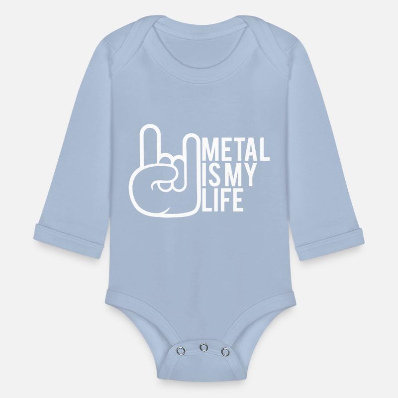 Heavy Metal Is My Life Hard Rock Music Text Quote