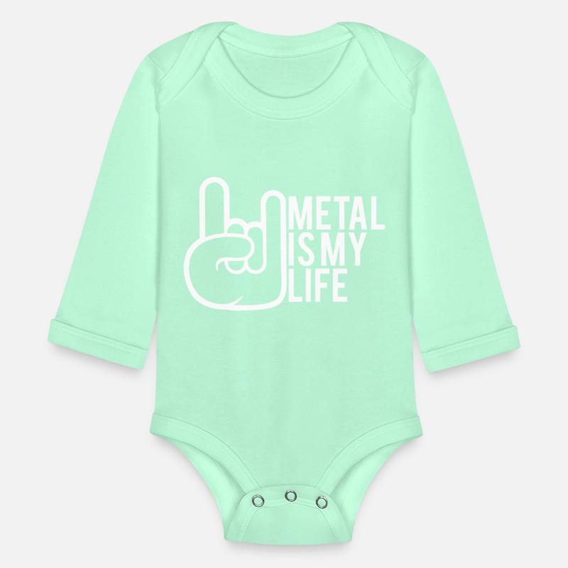 Heavy Metal Is My Life Hard Rock Music Text Quote