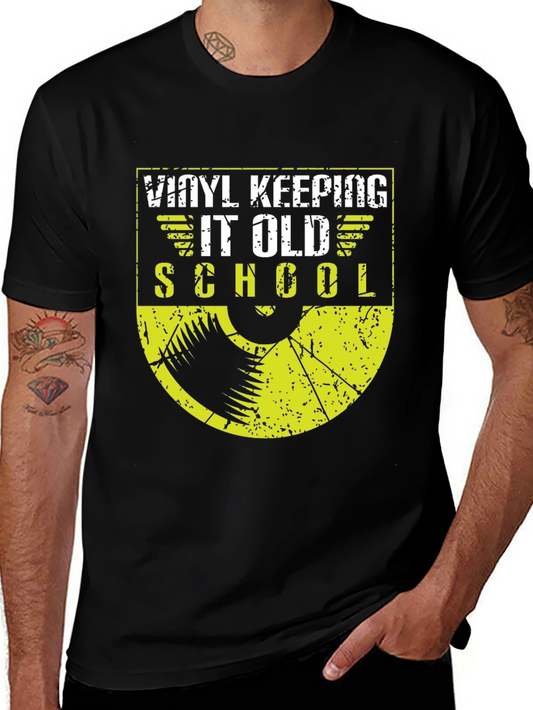 Vinyl Keeping it Old School T-Shirt