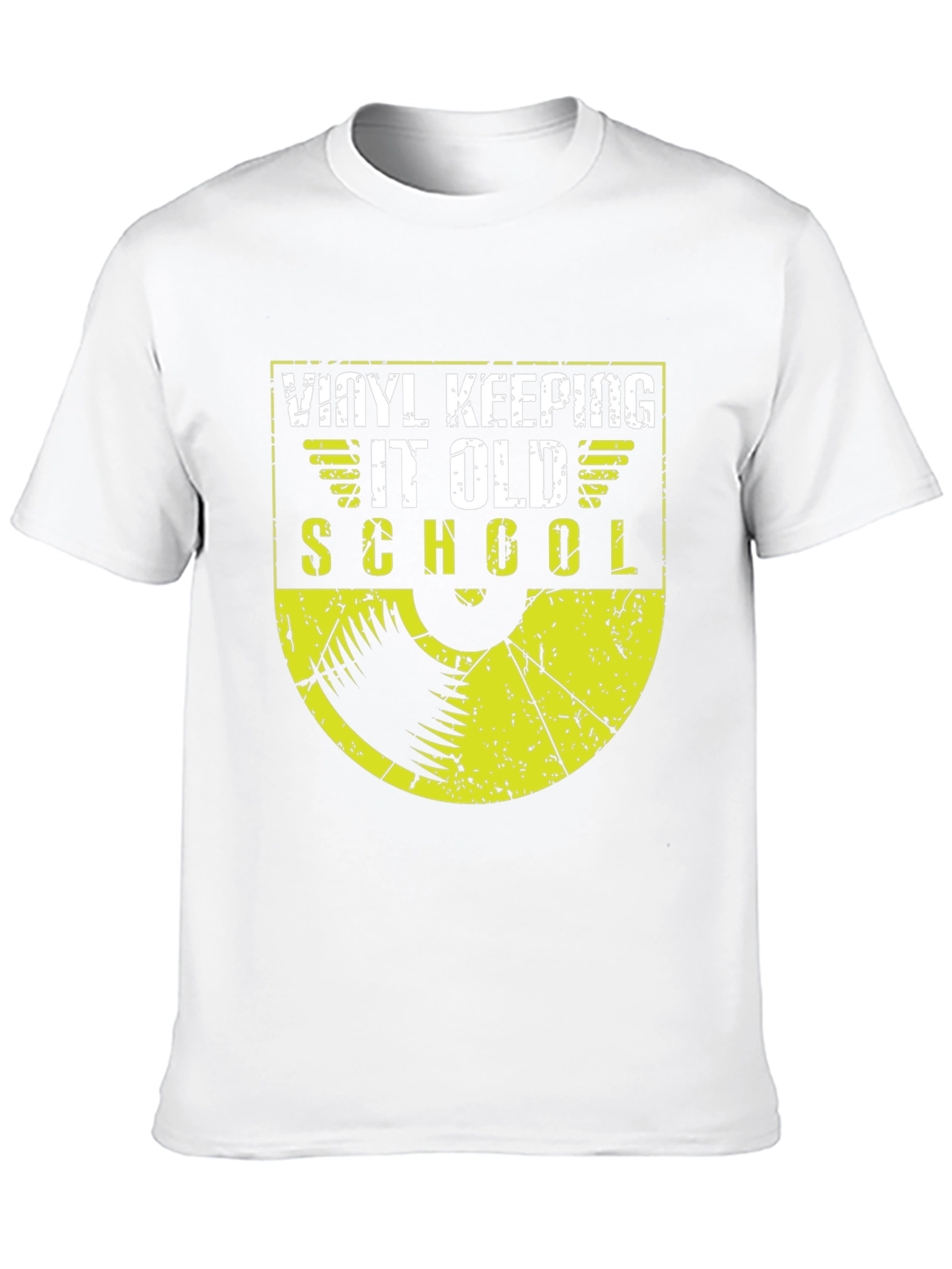 Vinyl Keeping it Old School T-Shirt
