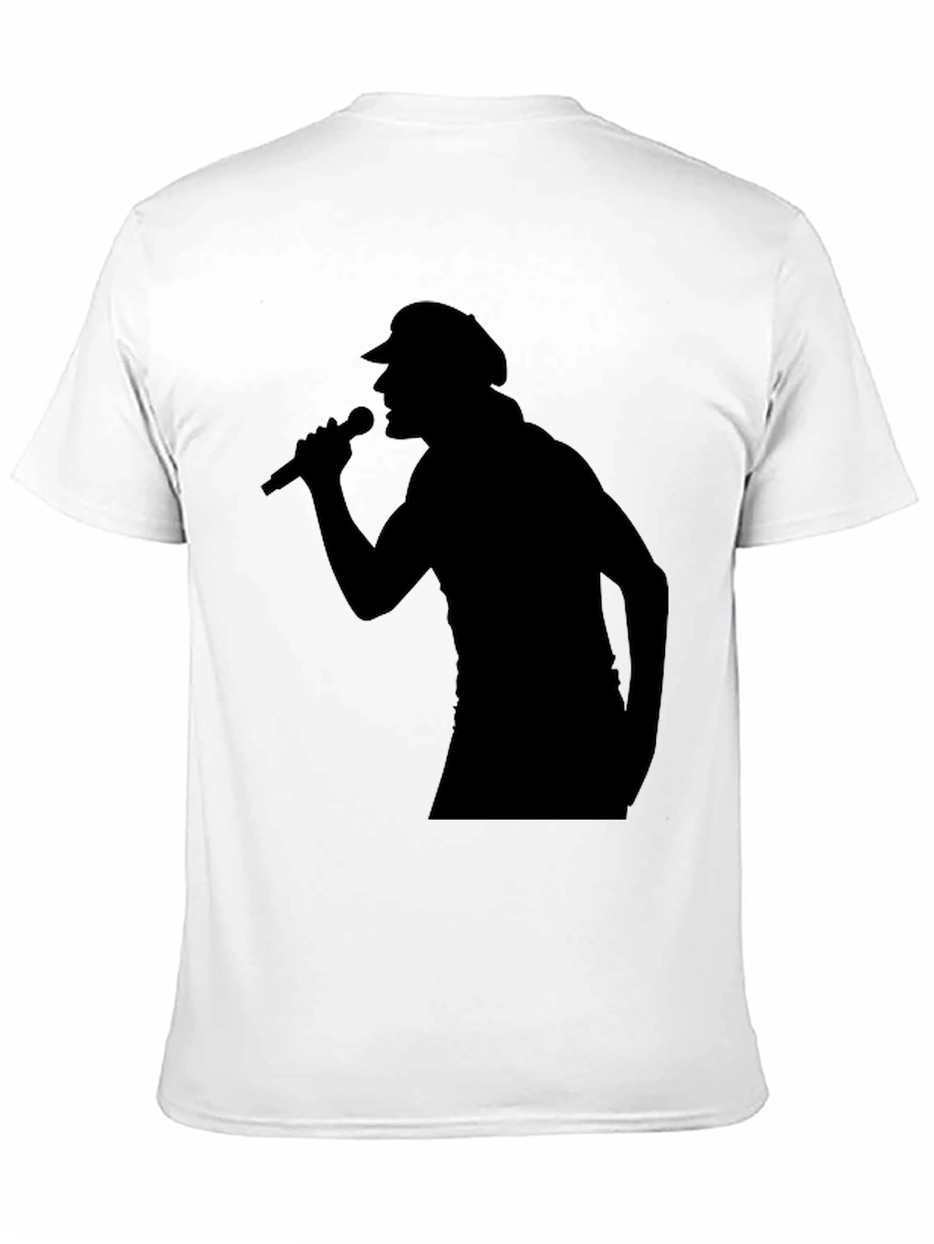 Singer Silhouette Black T-Shirt