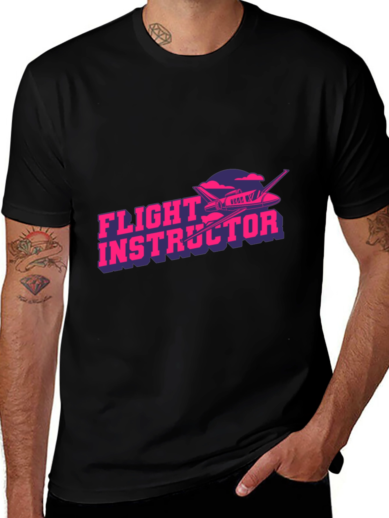 Flight Instructor T-Shirt - Aviation Pilot Tee