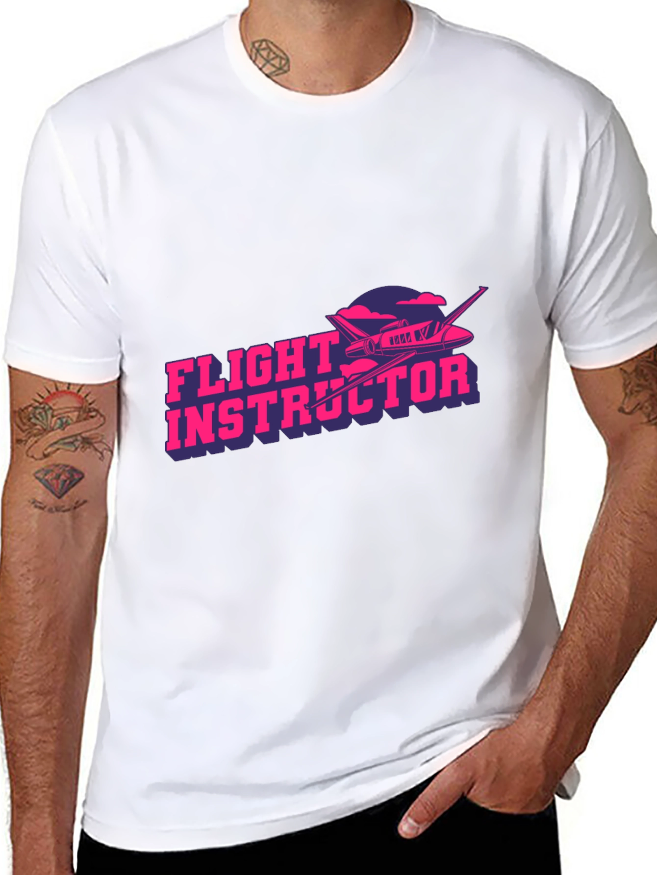 Flight Instructor T-Shirt - Aviation Pilot Tee