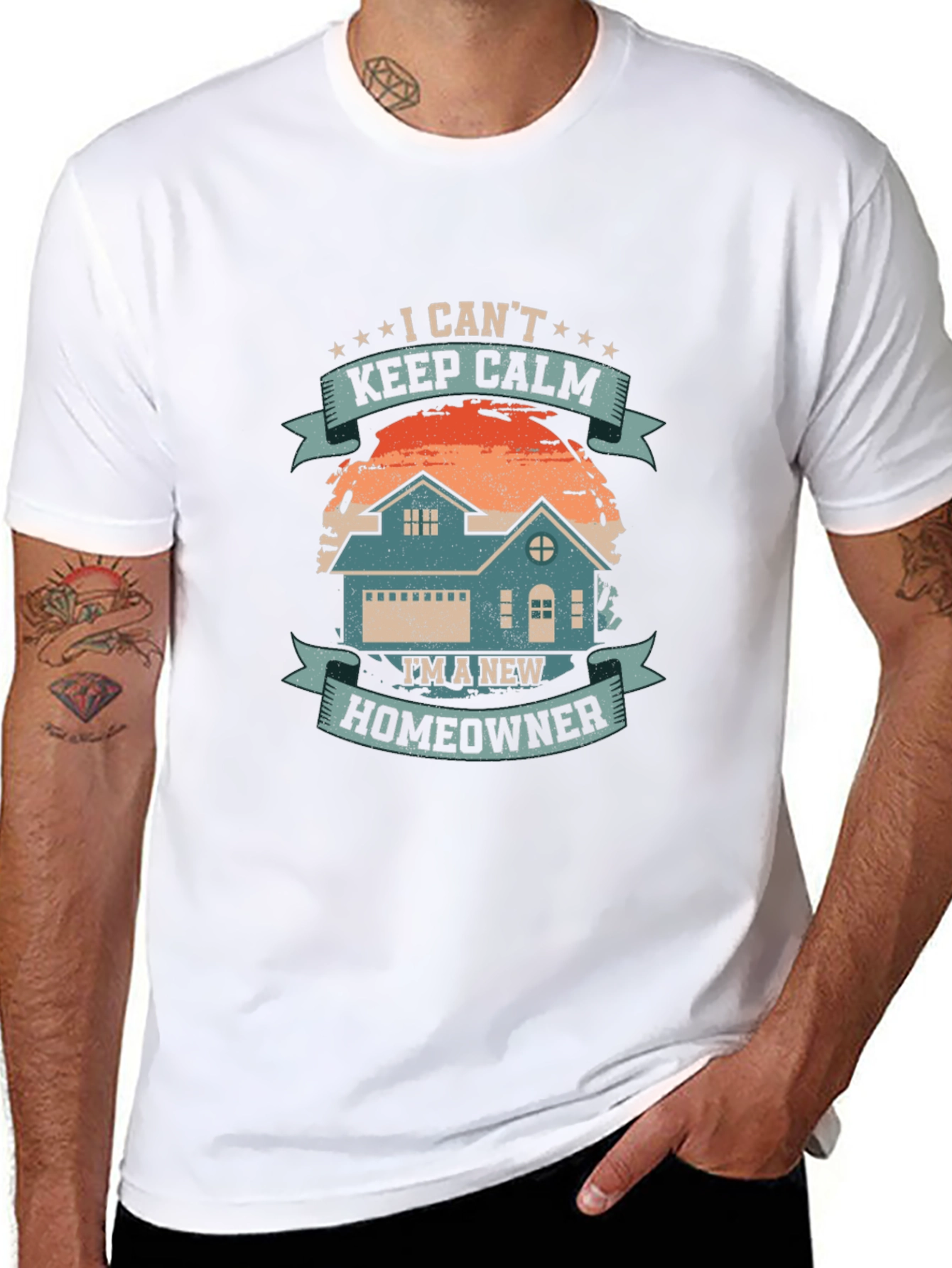 New Homeowner T-Shirt - I Cant Keep Calm Design