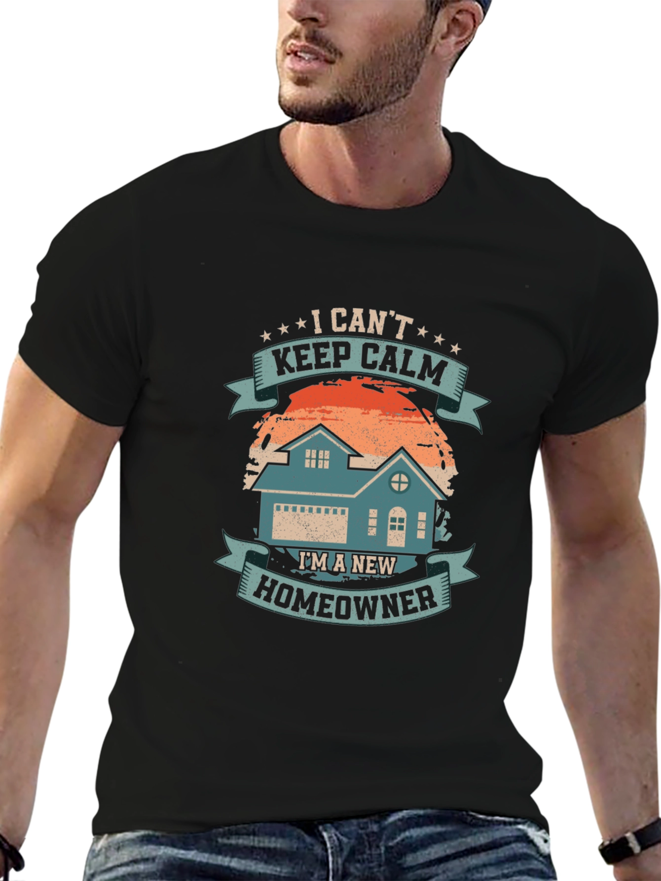 New Homeowner T-Shirt - I Cant Keep Calm Design
