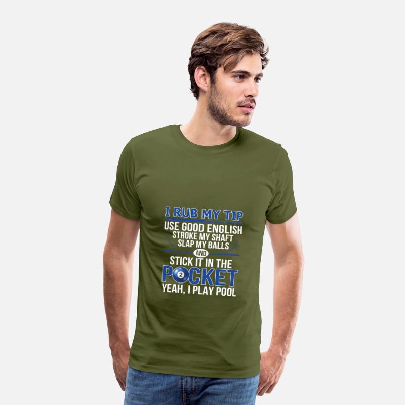 Hilarious Pool Billiard Design Dirty Adult Humour