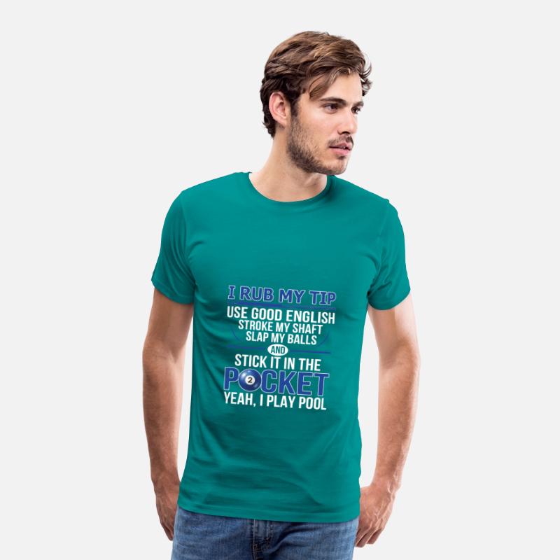 Hilarious Pool Billiard Design Dirty Adult Humour