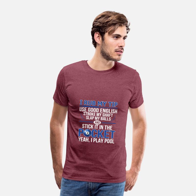 Hilarious Pool Billiard Design Dirty Adult Humour