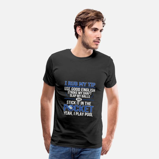 Hilarious Pool Billiard Design Dirty Adult Humour