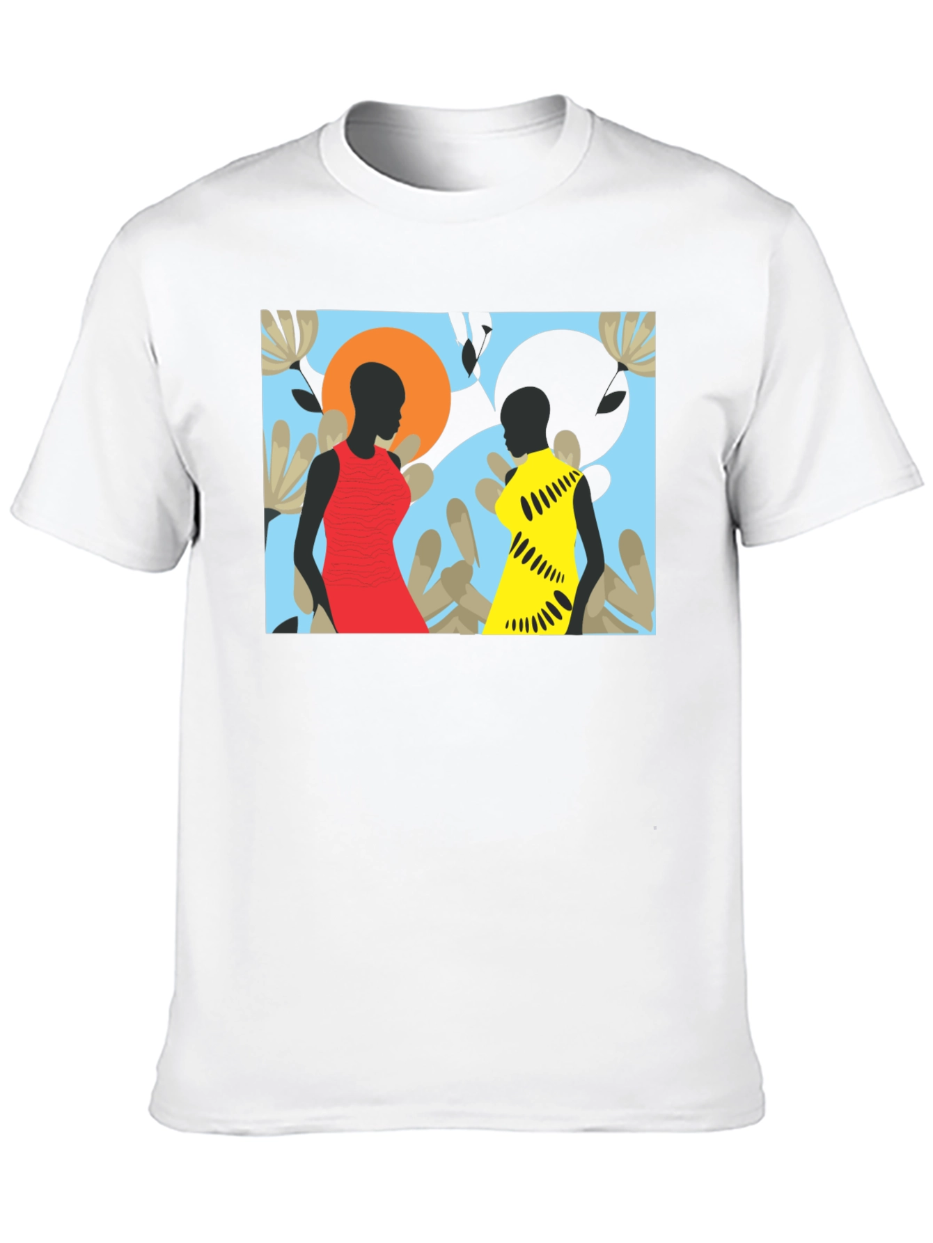 Vibrant Womens Graphic Tee