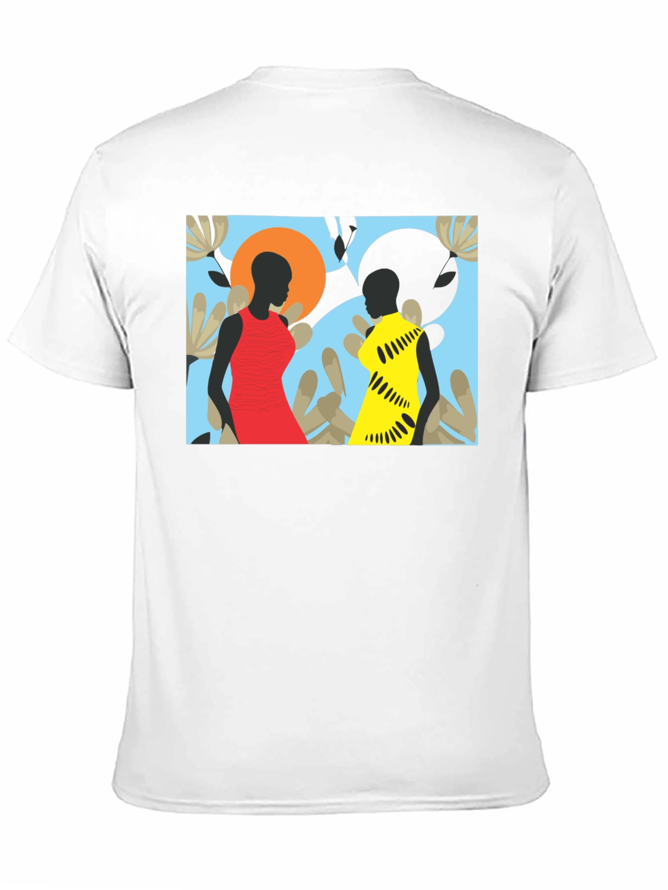 Vibrant Womens Graphic Tee