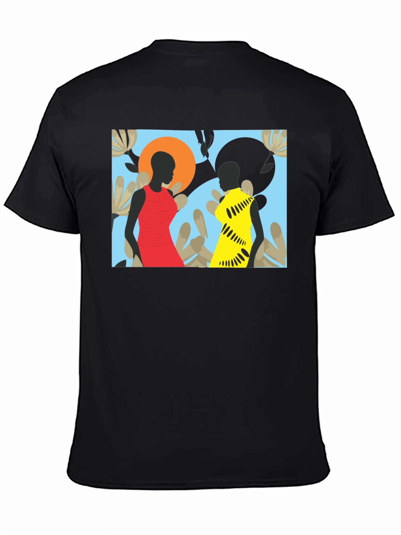 Vibrant Womens Graphic Tee