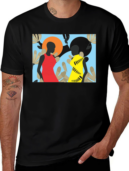 Vibrant Womens Graphic Tee