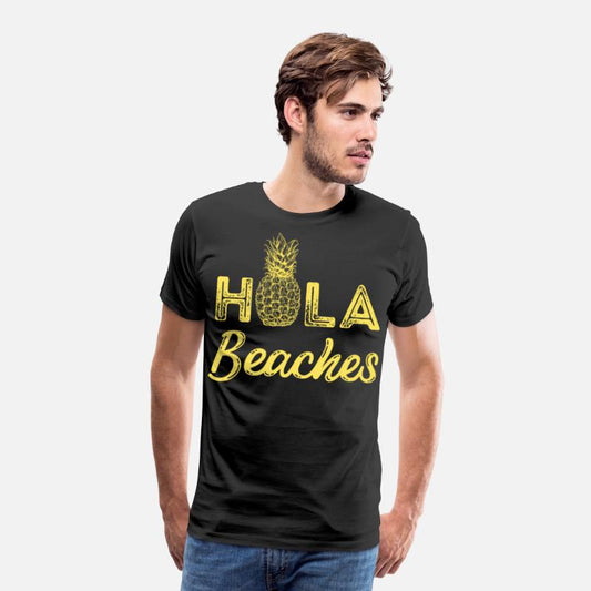 Hola Beaches Funny Beach Vacay Summer Funny Beach