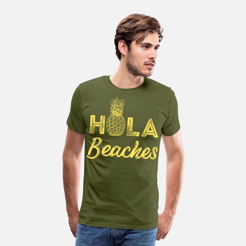 Hola Beaches Funny Beach Vacay Summer Funny Beach