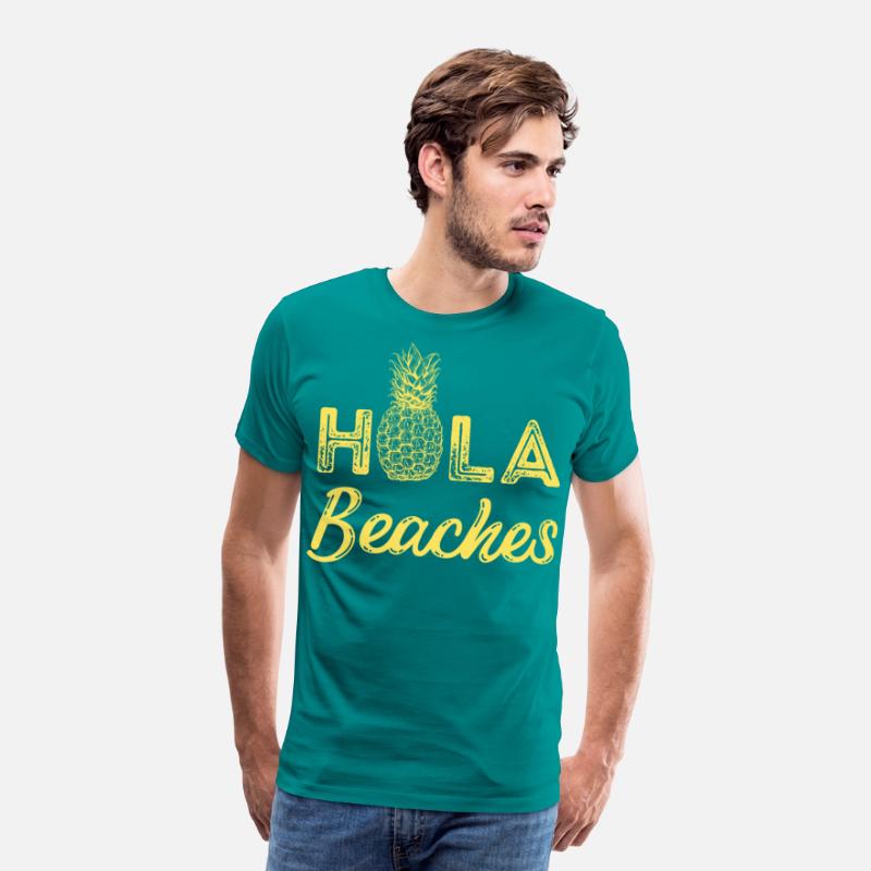 Hola Beaches Funny Beach Vacay Summer Funny Beach