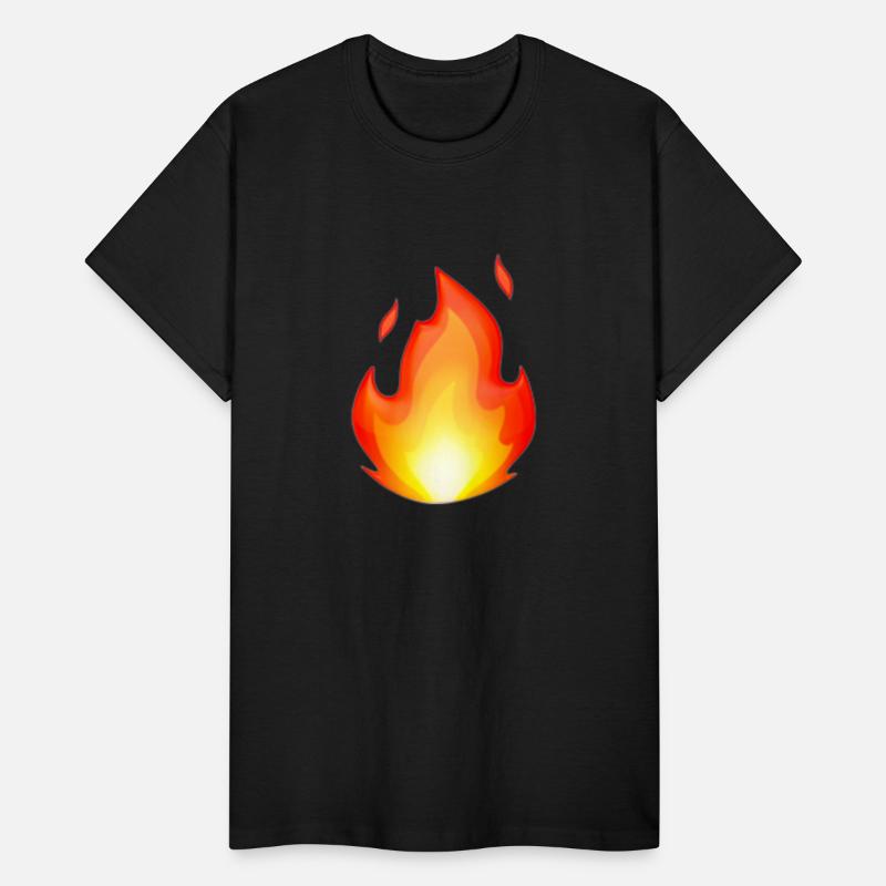 Hot Fire Clothing Displays Burning