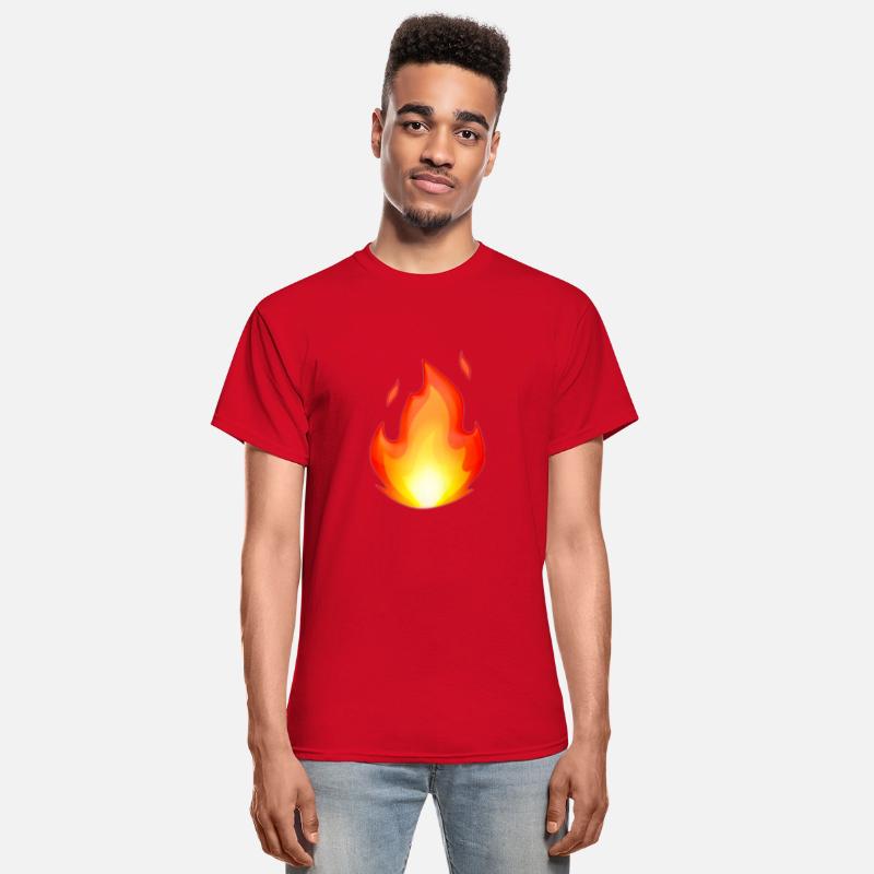 Hot Fire Clothing Displays Burning
