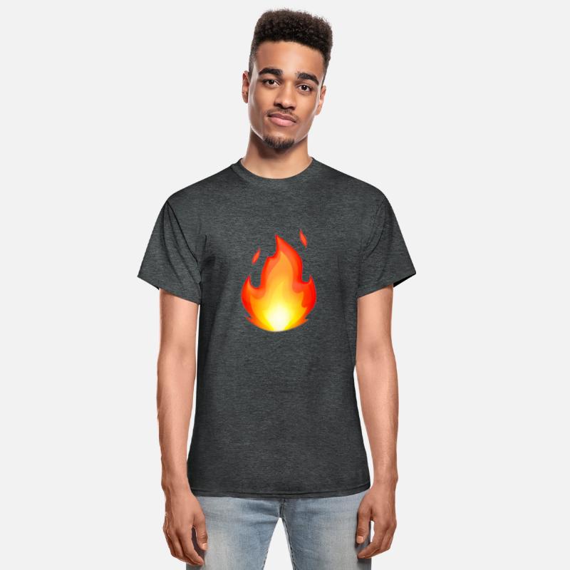 Hot Fire Clothing Displays Burning