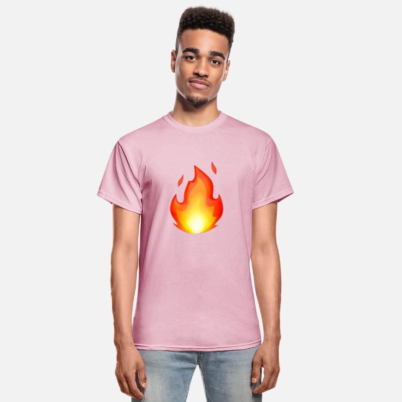 Hot Fire Clothing Displays Burning