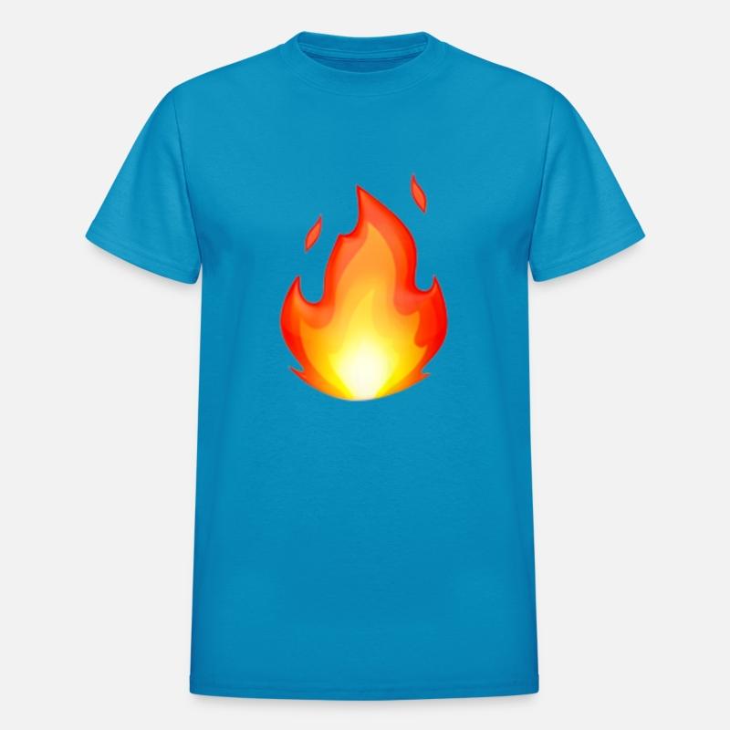 Hot Fire Clothing Displays Burning