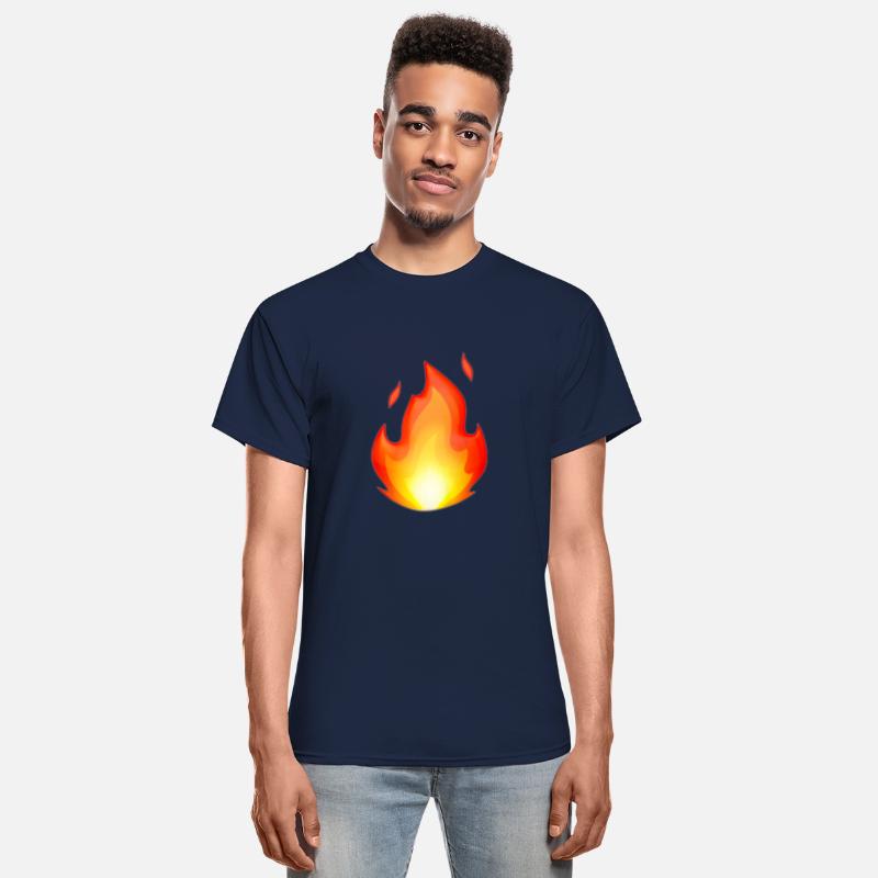 Hot Fire Clothing Displays Burning